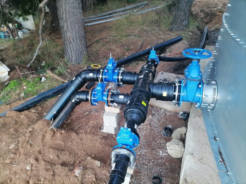Εύβοια: Ακόμη δύο χιλιόμετρα δικτύου ύδρευσης συνδέθηκαν στα Γιάλτρα