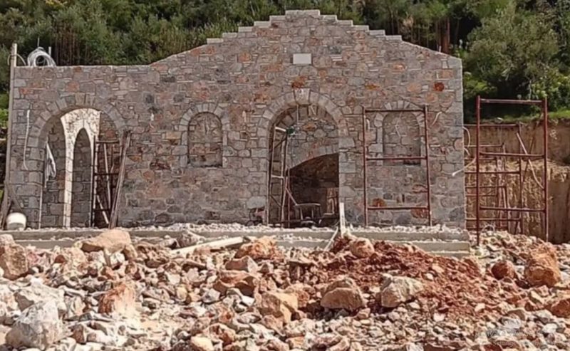 Εύβοια: Ολοκληρώνεται η ανέγερση ναού για τον Άγιο Δημήτρη- Σε ποια περιοχή η εκκλησία