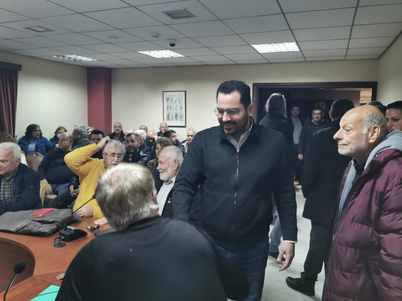ΠΑΣΟΚ- Κίνημα Αλλαγής: Στα Ψαχνά Eυβοίας ο Γραμματέας Ανδρέας Σπυρόπουλος