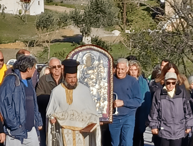 Έφτασε στην Εύβοια η θαυματουργή εικόνα του Αγίου Ιωάννη του Προδρόμου