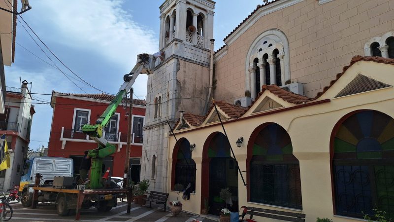 Εύβοια: Εργα συντήρησης κι αποκαταστάσης σε εμβληματικό ναό του νησιού