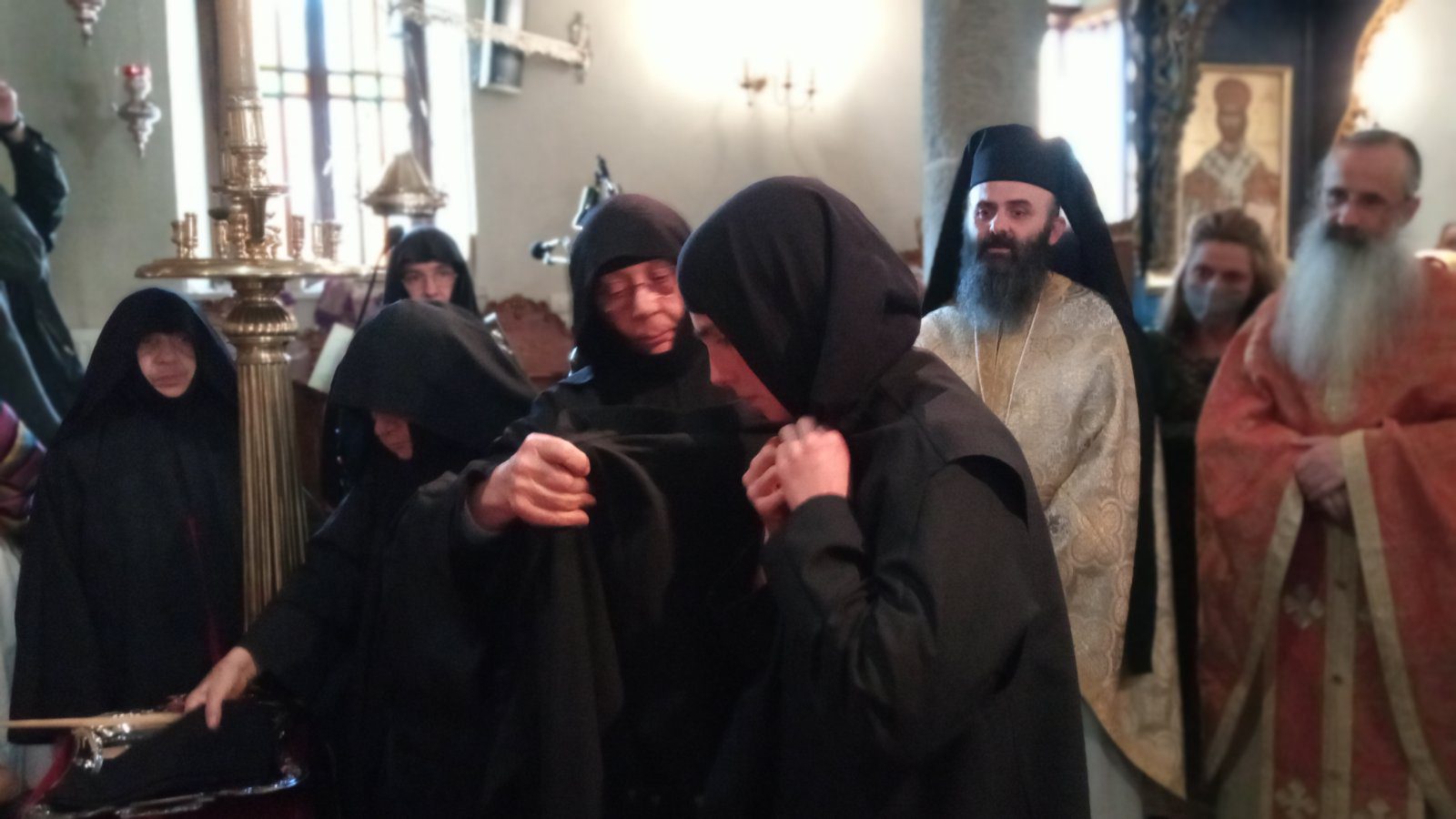 Εύβοια: Χειροτονήθηκε νέα μοναχή σε γνωστό Μοναστήρι – Δείτε εικόνες