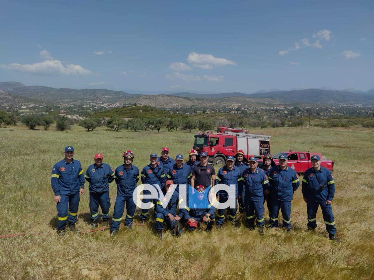 Άσκηση ετοιμότητας για φωτιά στην Εύβοια – Που έγινε