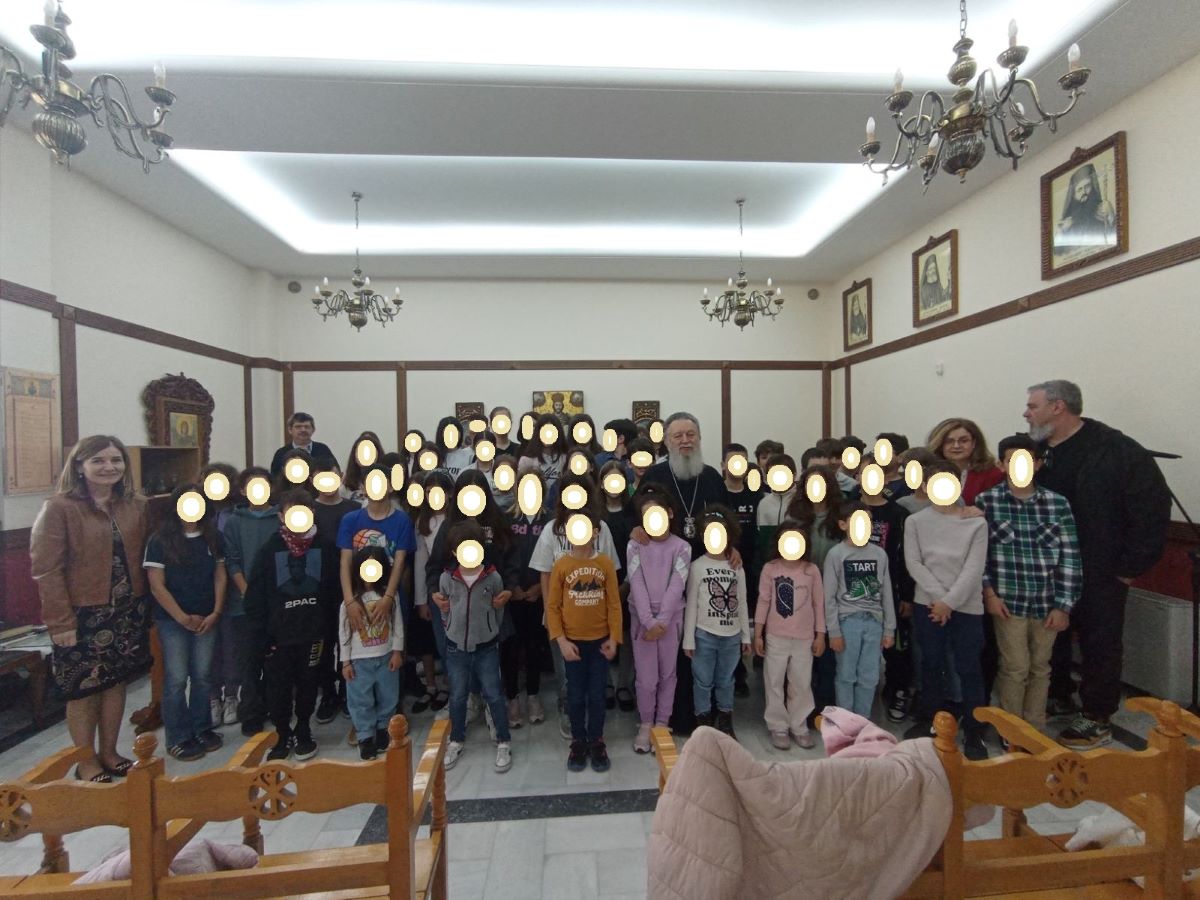 Εύβοια: Το δώρο που συγκίνησε το Χρυσόστομο από μαθητές του 3ου Δημοτικού Σχολείου Χαλκίδος