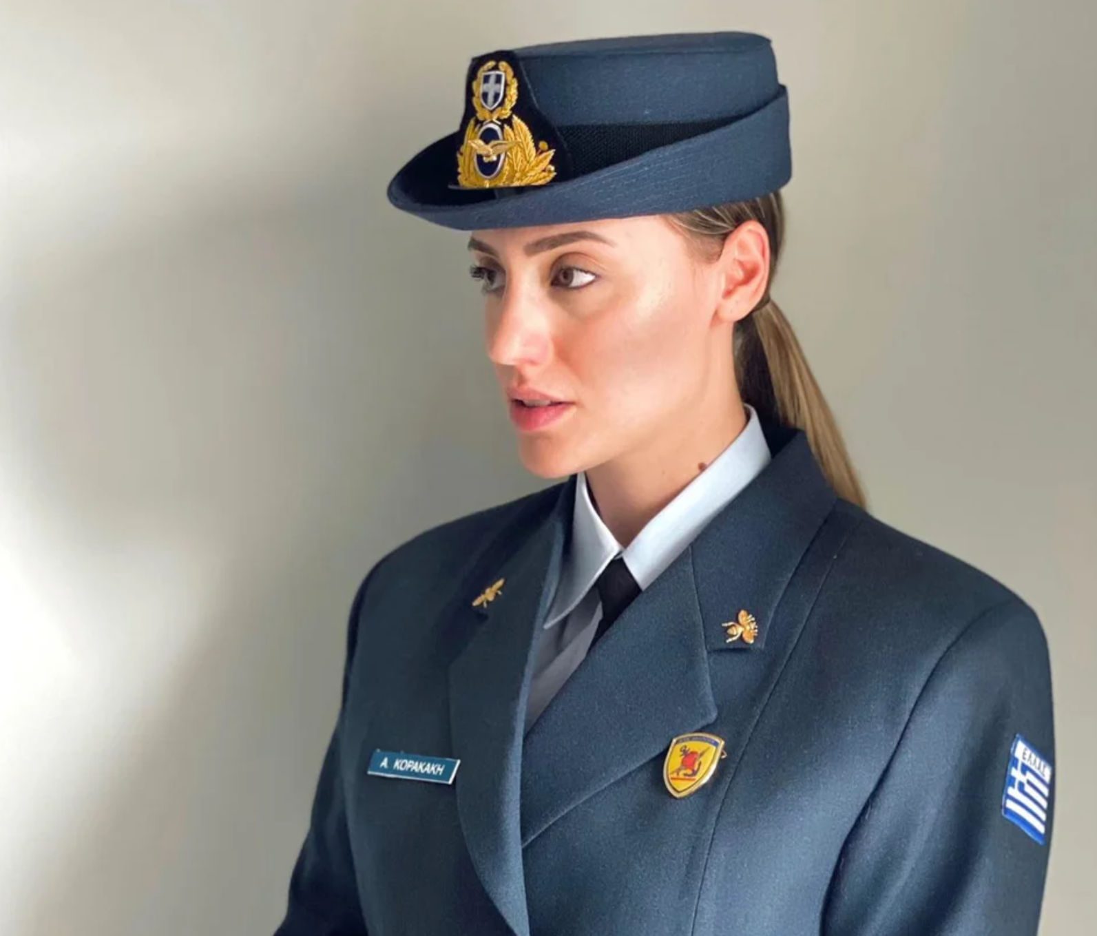 Άννα Κορακάκη: Ορκίστηκε Ανθυποσμηναγός στην Πολεμική Αεροπορία (pics)