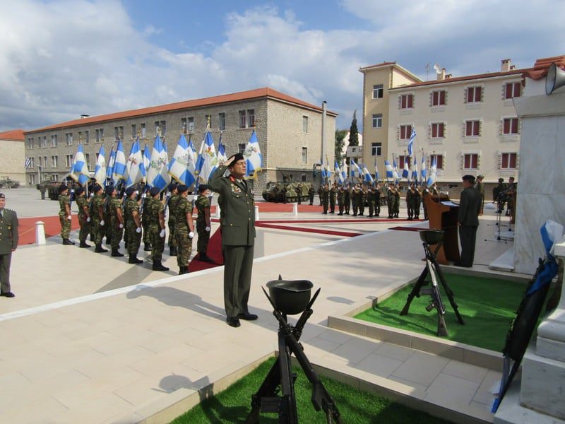 Η Σχολή Πεζικού Χαλκίδας γιορτάζει τον Προστάτη της Άγιο Γεώργιο παρουσία Νίκου Δένδια