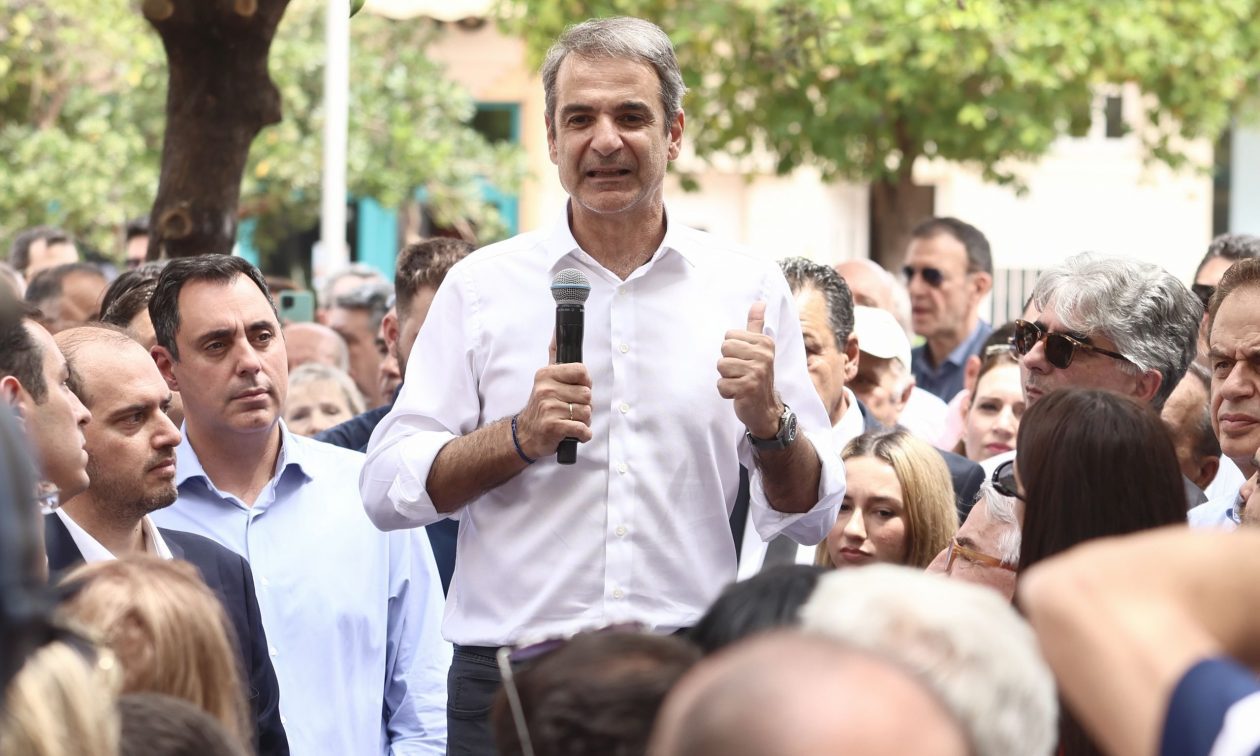 Μητσοτάκης από Μέγαρα: «Πρέπει να δουλέψουμε σκληρά» Μητσοτάκης από Μέγαρα: «Πρέπει να δουλέψουμε σκληρά»