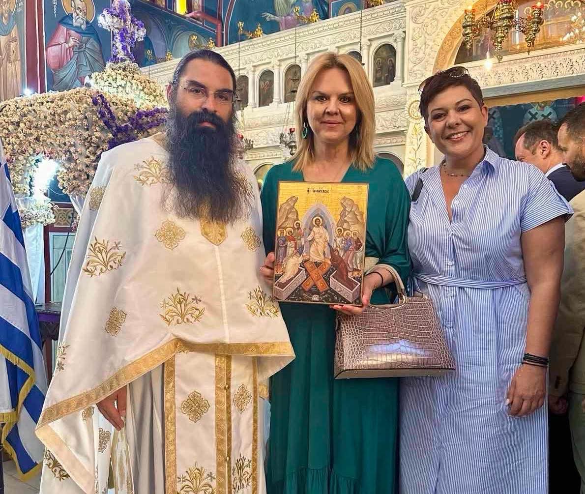 Γιορτάζει η δήμαρχος Χαλκιδέων! Σε ποιους πανηγυρίζοντες ναούς πήγε η Έλενα Βάκα Γιορτάζει η δήμαρχος Χαλκιδέων! Σε ποιους πανηγυρίζοντες ναούς πήγε η Έλενα Βάκα