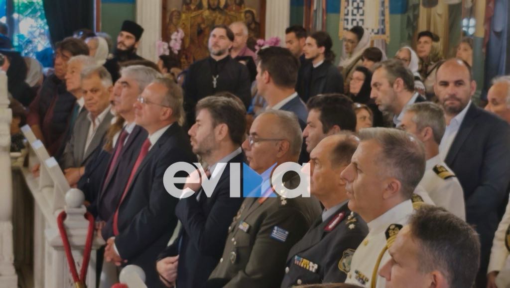 Εύβοια τώρα στο Ιερό προσκύνημα του Οσίου Ιωάννη του Ρώσσου ο Νίκος Ανδρουλάκης