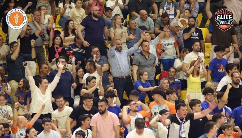 Επεισόδια λίγο πριν το τζάμπολ στον τελικό ανόδου της Elite League – Η ανακοίνωση των Μεγάρων Επεισόδια λίγο πριν το τζάμπολ στον τελικό ανόδου της Elite League – Η ανακοίνωση των Μεγάρων