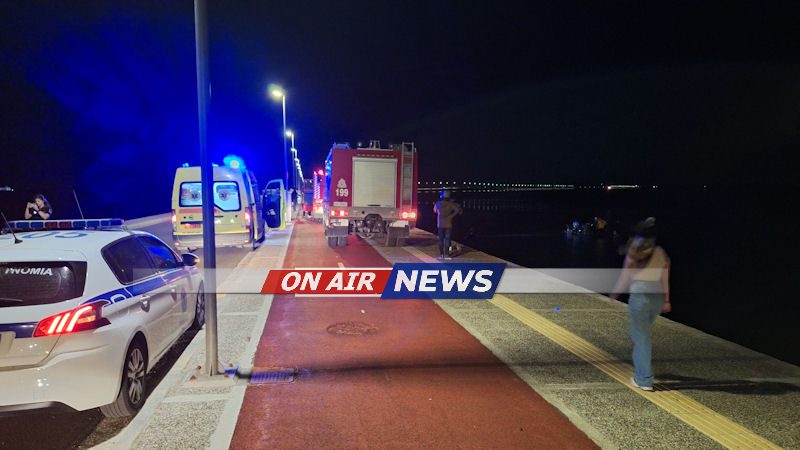 Αυτοκίνητο με δυο άτομα βρέθηκε στην θάλασσα στο Μεσολόγγι (βίντεο) Αυτοκίνητο με δυο άτομα βρέθηκε στην θάλασσα στο Μεσολόγγι (βίντεο)