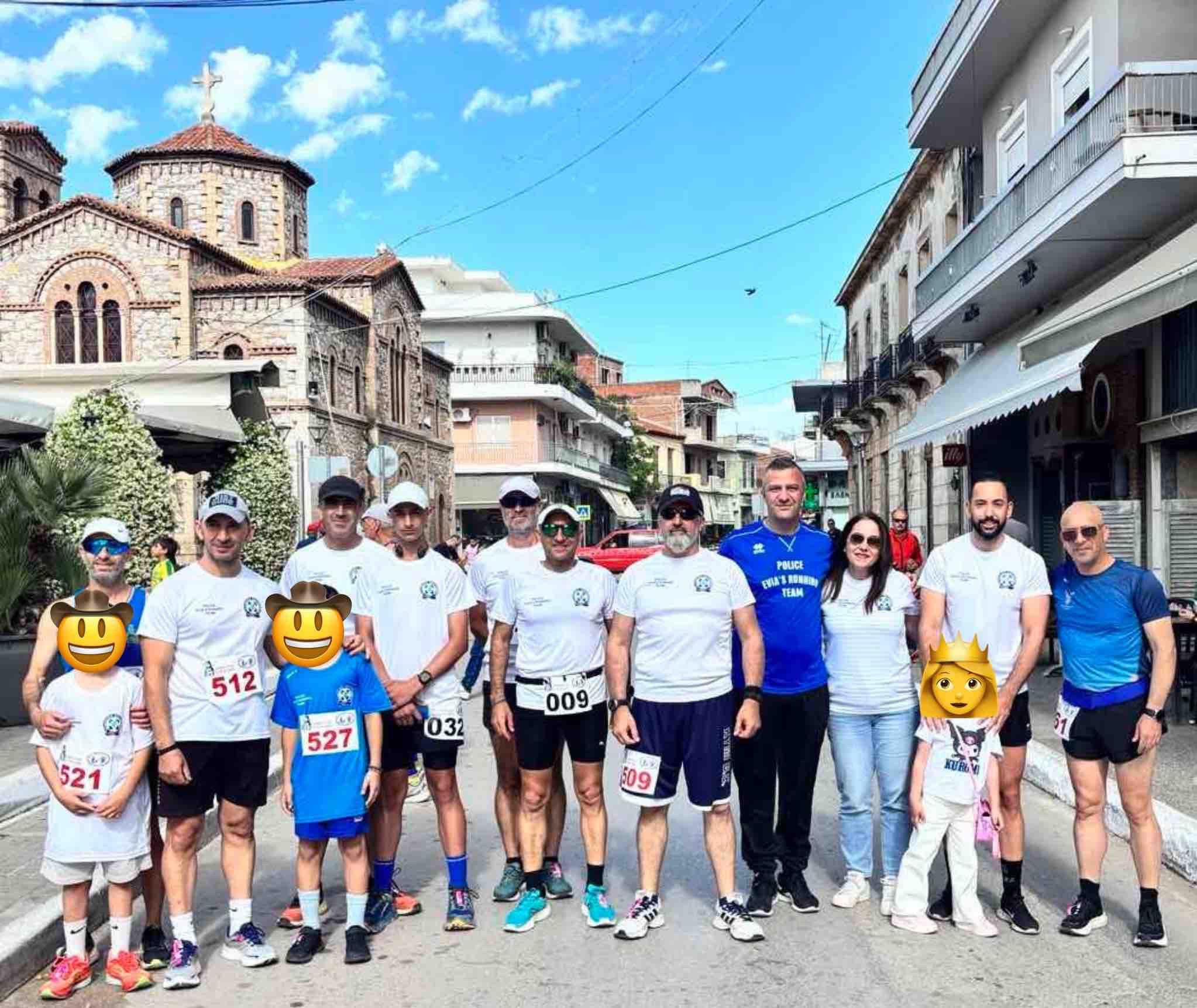 Έτρεξαν σε αγώνα δρόμου οι αστυνομικοί της Εύβοιας Έτρεξαν σε αγώνα δρόμου οι αστυνομικοί της Εύβοιας