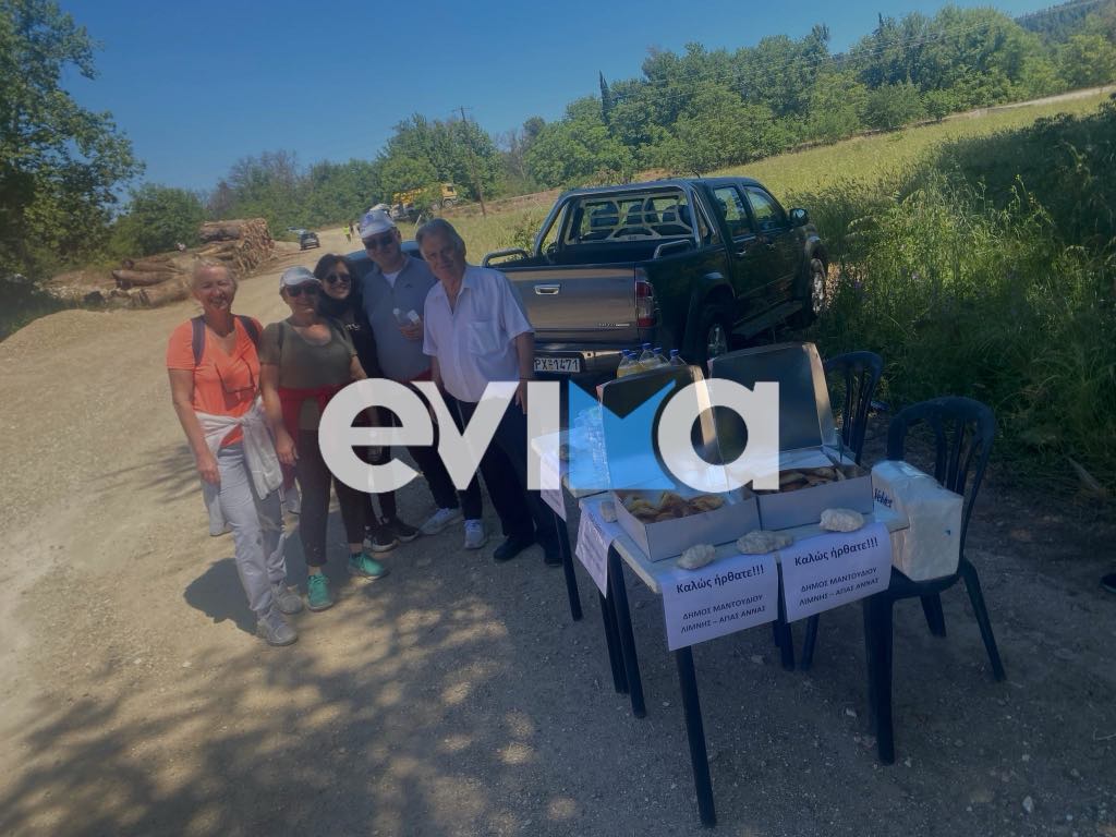 Εύβοια: Αντιδήμαρχοι καλωσόρισαν τους προσκυνητές στον Όσιο Ιωάννη το Ρώσο – Τι τους πρόσφεραν