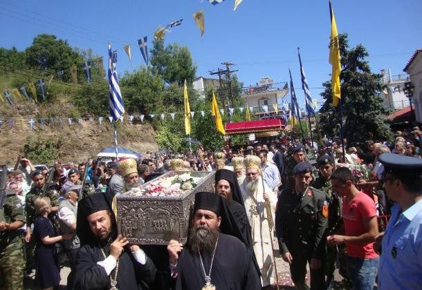 Εύβοια: Δείτε live την Λιτανεία του Άγιου Ιωάννη του Ρώσσου