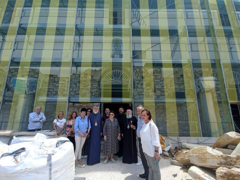 H Λίνα Μενδώνη στην Εύβοια: H Yπουργός Πολιτισμού σε Παλαιοχριστιανικό Ναό της Χαλκίδος H Λίνα Μενδώνη στην Εύβοια: H Yπουργός Πολιτισμού σε Παλαιοχριστιανικό Ναό της Χαλκίδος