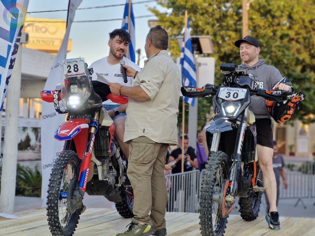 Πλημμύρισε η Εύβοια με 236 μηχανές στο Hellas Rally 2025