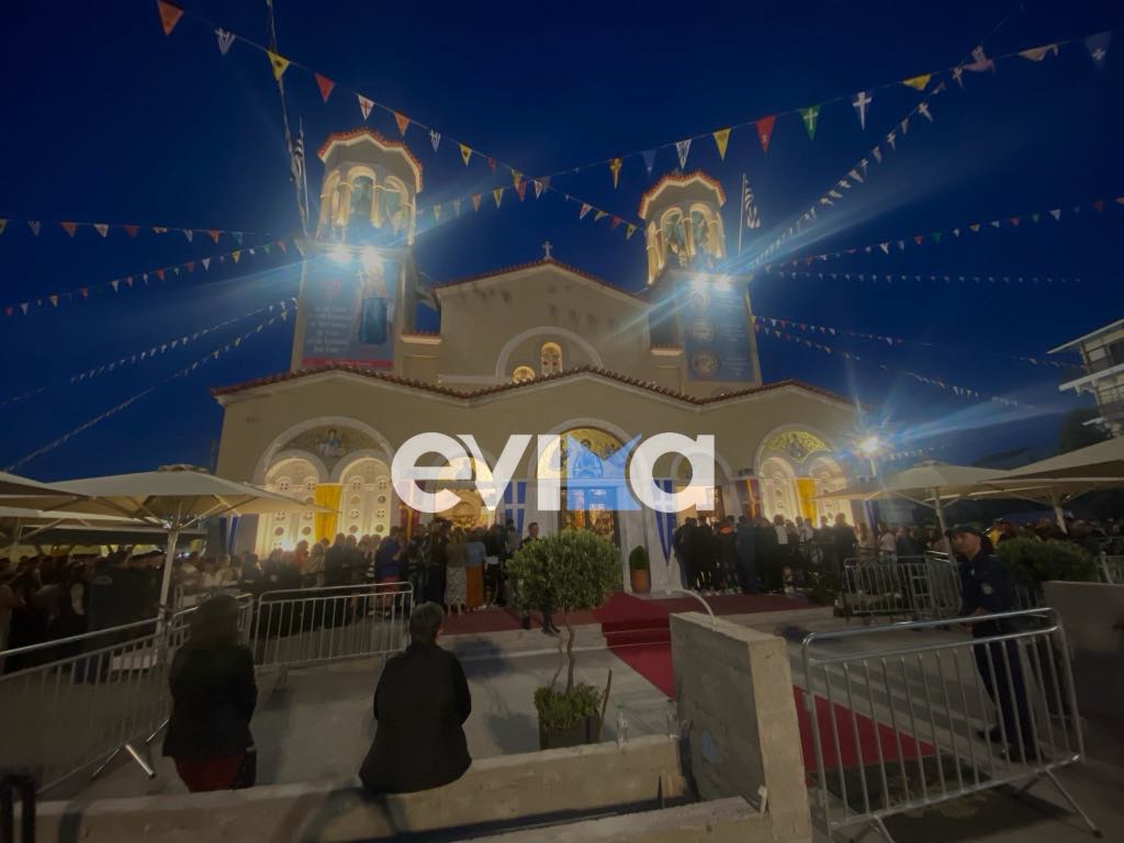 Άγιος Ιωάννης ο Ρώσσος: Πλήθος Πιστών το βράδυ της παραμονής στο Προκόπι