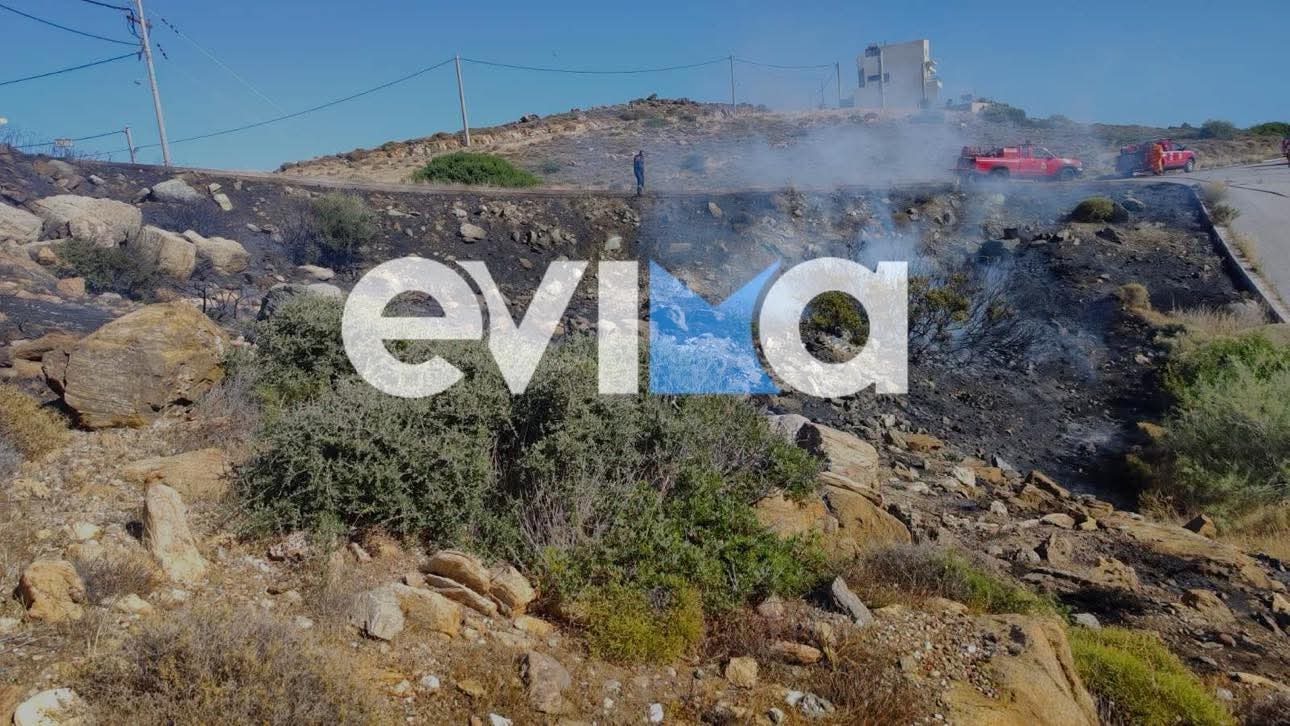 Υπό έλεγχο η φωτιά κοντά σε σπίτια στην Παξιμάδα Καρύστου -Εικόνες Υπό έλεγχο η φωτιά κοντά σε σπίτια στην Παξιμάδα Καρύστου -Εικόνες