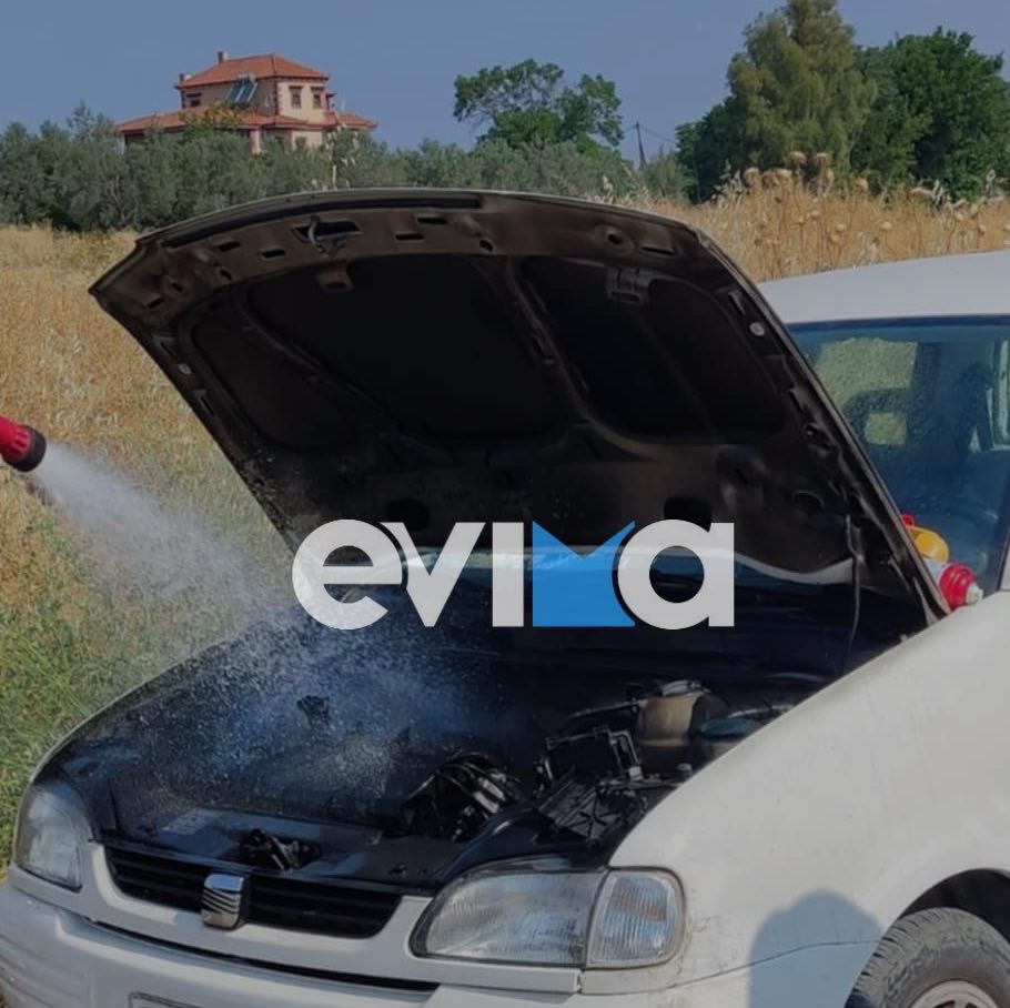 Φωτιά σε αυτοκίνητο στο Βασιλικό Ευβοίας Φωτιά σε αυτοκίνητο στο Βασιλικό Ευβοίας
