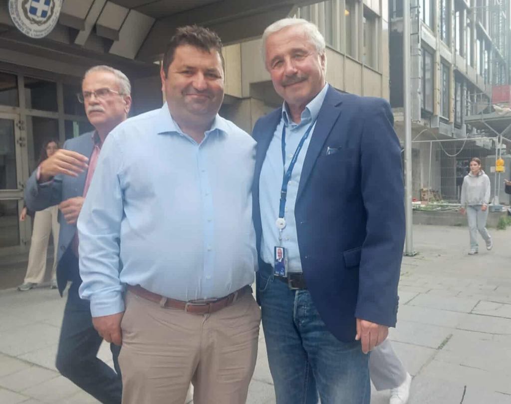 Στις Βρυξέλλες ο Ευβοιώτης δήμαρχος, Γιώργος Τσαπουρνιώτης Στις Βρυξέλλες ο Ευβοιώτης δήμαρχος, Γιώργος Τσαπουρνιώτης