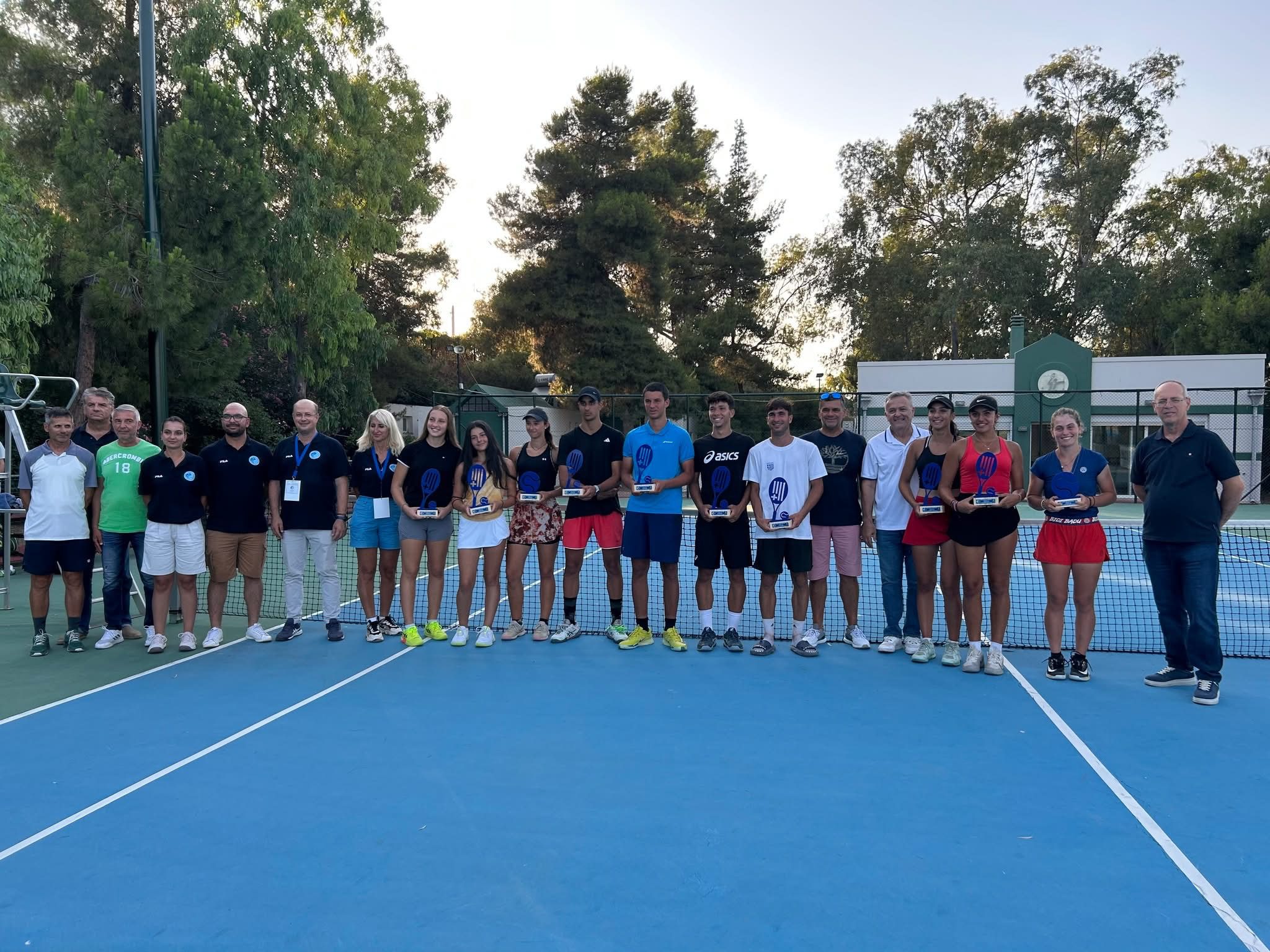 Χαλκίδα: Ολοκληρώθηκε σήμερα το πανελλήνιο πρωτάθλημα τένις Χαλκίδα: Ολοκληρώθηκε σήμερα το πανελλήνιο πρωτάθλημα τένις