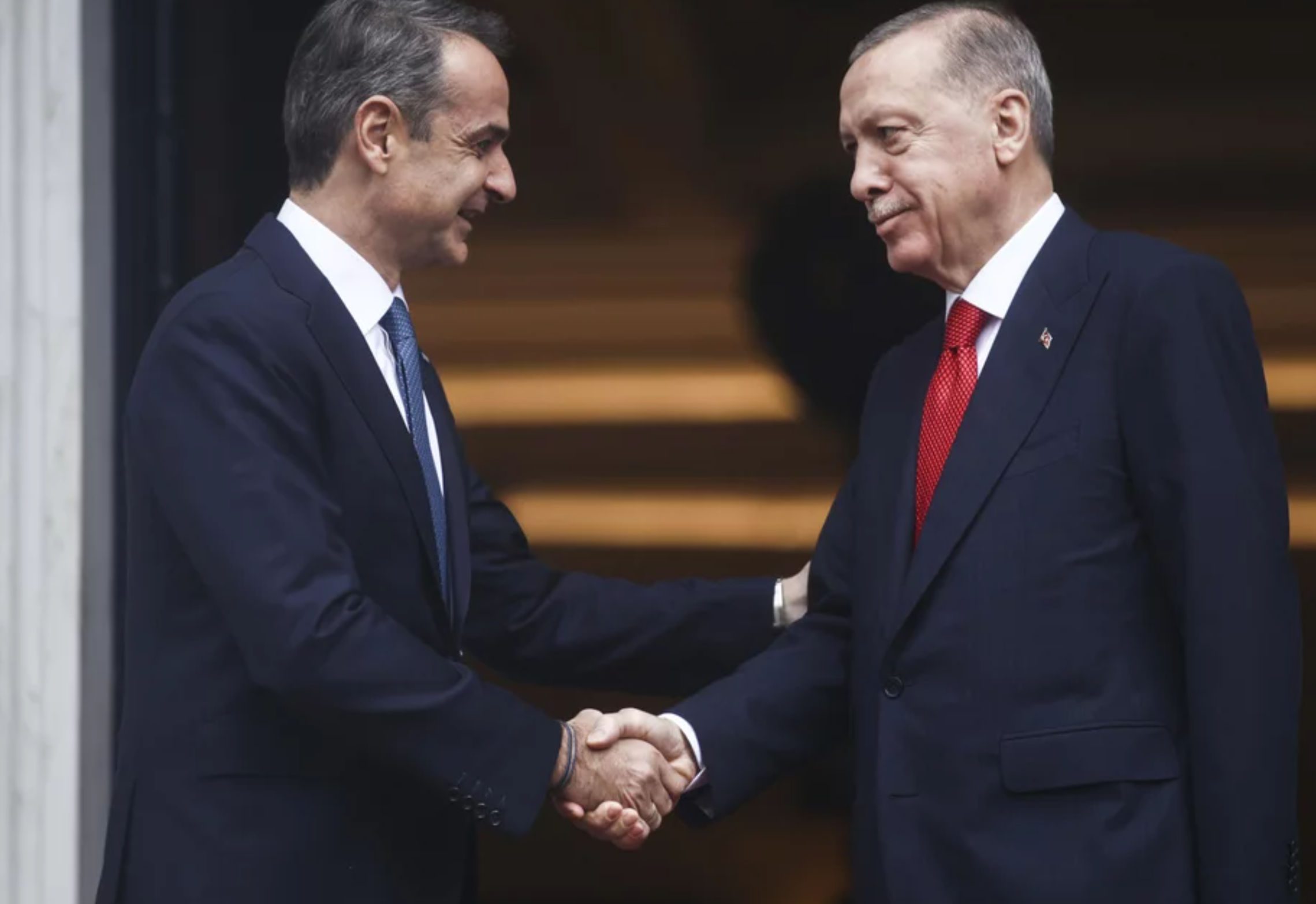 «Θέσαμε τα θέματα που έπρεπε να θέσουμε»: Όλα όσα συζήτησαν Μητσοτάκης-Ερντογάν στη Χάγη «Θέσαμε τα θέματα που έπρεπε να θέσουμε»: Όλα όσα συζήτησαν Μητσοτάκης-Ερντογάν στη Χάγη