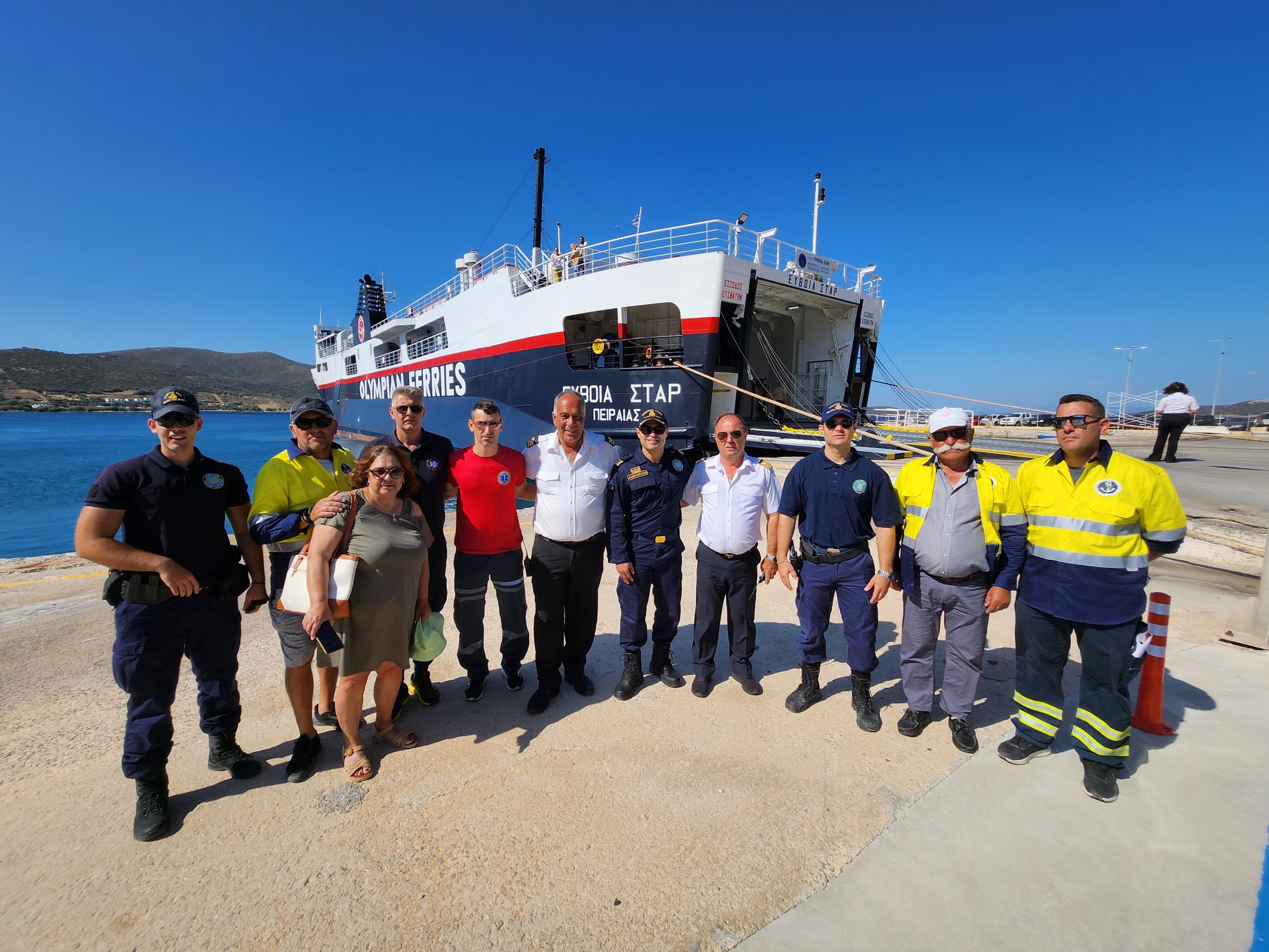 Εύβοια: Ρεαλιστική άσκηση διάσωσης με τη συμμετοχή Λιμενικού και ΕΚΑΒ