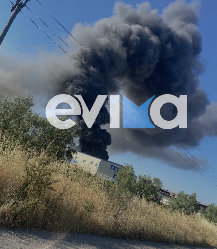Αυτό είναι το εργοστάσιο που έπιασε φωτιά στην Εύβοια – Νέο βίντεο Αυτό είναι το εργοστάσιο που έπιασε φωτιά στην Εύβοια – Νέο βίντεο