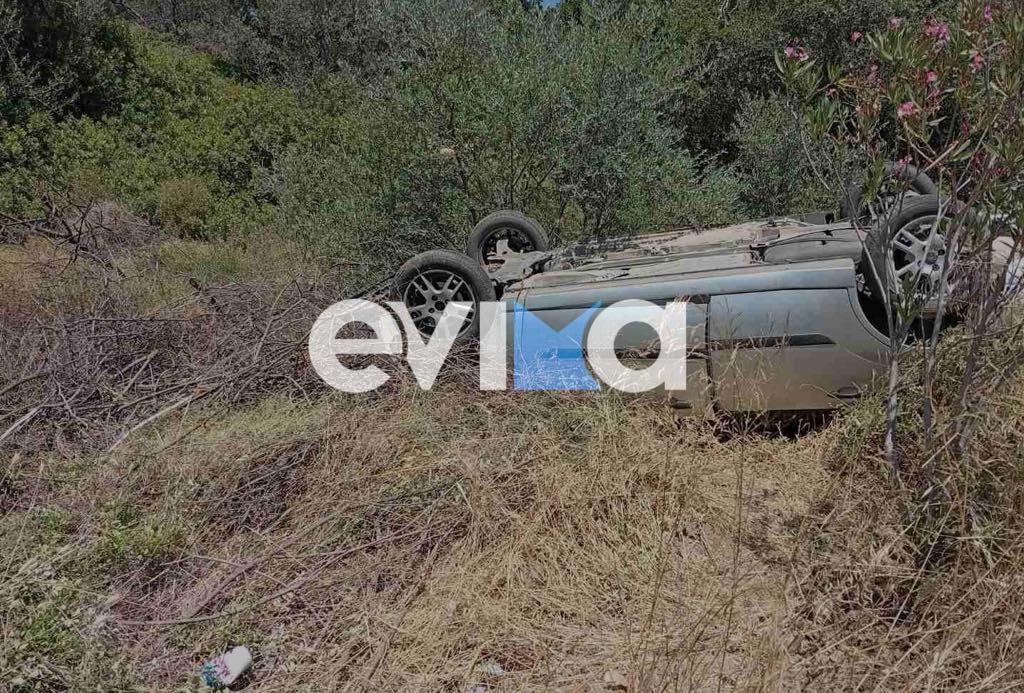 Τροχαίο στην Εύβοια: Νεότερες πληροφορίες για το ΙΧ που τούμπαρε- Ένας τραυματίας Τροχαίο στην Εύβοια: Νεότερες πληροφορίες για το ΙΧ που τούμπαρε- Ένας τραυματίας