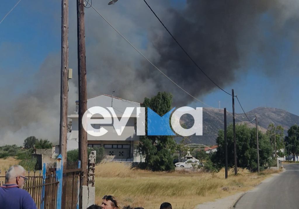 Παίρνει διαστάσεις η φωτιά στο Αλιβέρι: Μήνυμα από το 112 για εκκένωση Παίρνει διαστάσεις η φωτιά στο Αλιβέρι: Μήνυμα από το 112 για εκκένωση