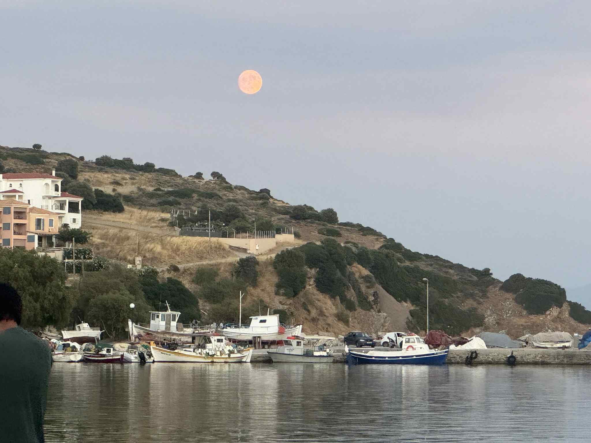 Μαγευτικό φεγγάρι στην Εύβοια: «Φώτισε» το γραφικό λιμάνι του νησιού Μαγευτικό φεγγάρι στην Εύβοια: «Φώτισε» το γραφικό λιμάνι του νησιού