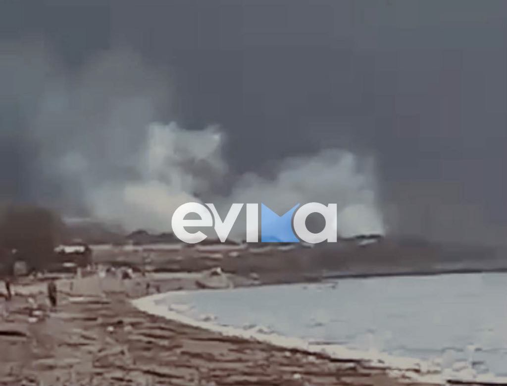 Και δεύτερη φωτιά τώρα στην Εύβοια: Στη μάχη με τις φλόγες 2 ελικόπτερα
