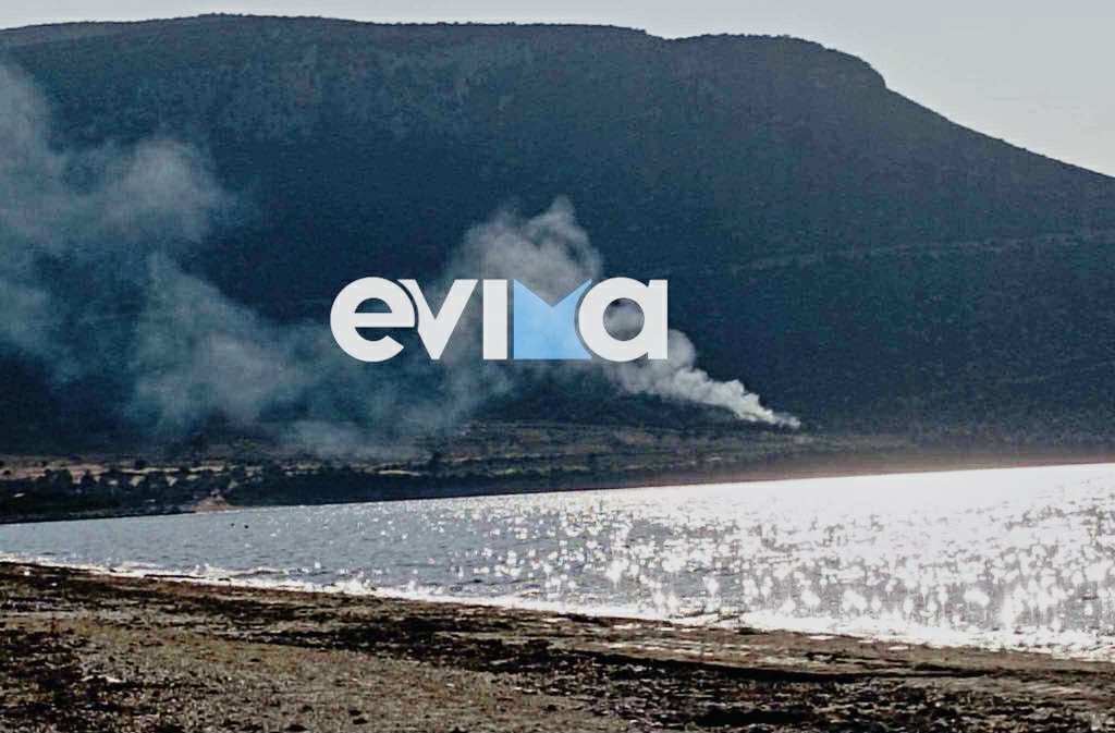 Μεγάλη φωτιά τώρα στην Εύβοια: Οι πρώτες εικόνες