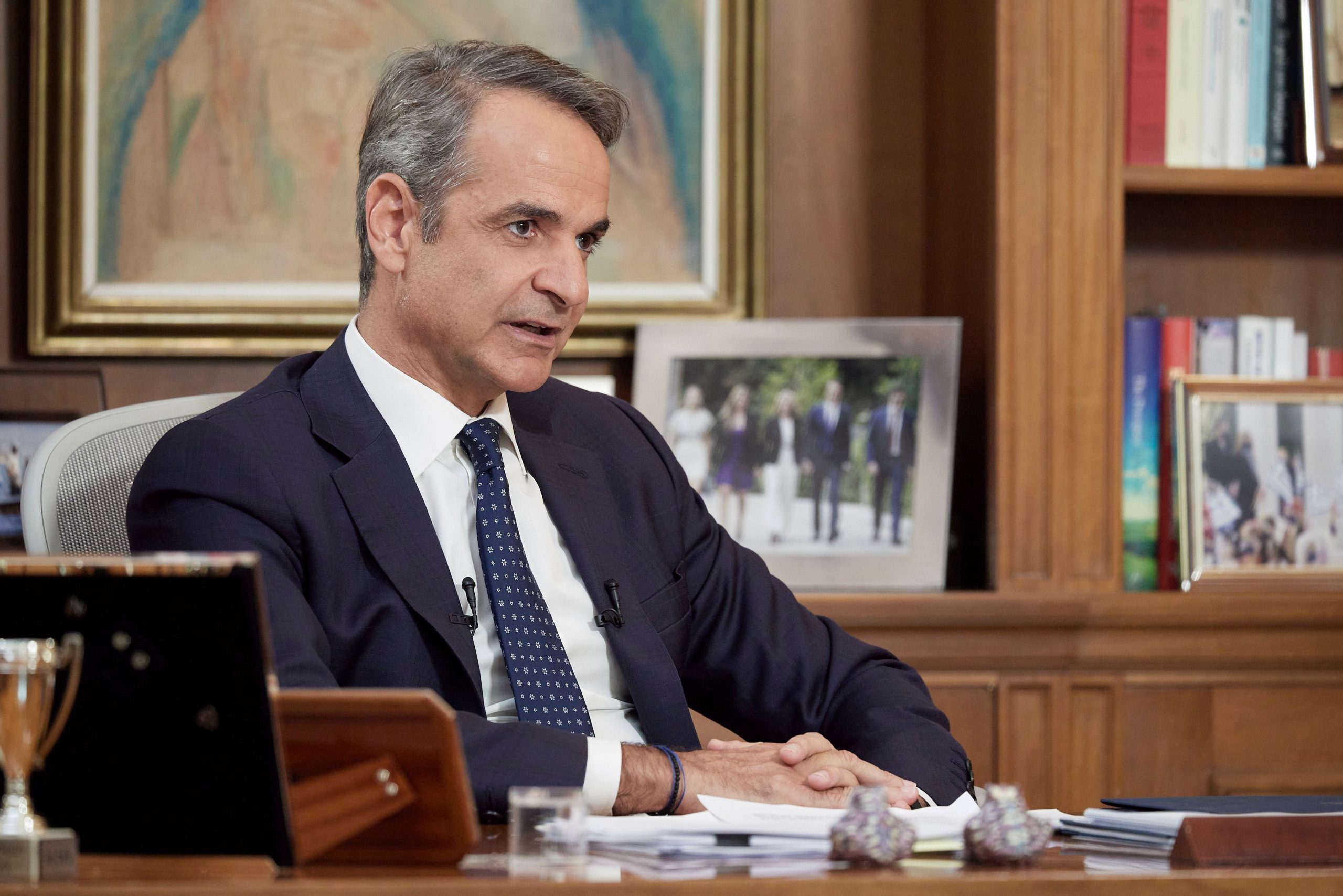 Μητσοτάκης για Τουρκία: Δεν δεχόμαστε υποδείξεις για το τι θα κάνουμε σε περιοχές ελληνικής κυριαρχίας Μητσοτάκης για Τουρκία: Δεν δεχόμαστε υποδείξεις για το τι θα κάνουμε σε περιοχές ελληνικής κυριαρχίας