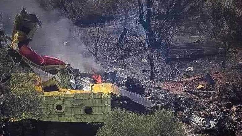 Εύβοια: Σαν σήμερα σκοτώθηκαν οι δύο πιλότοι του καναντέρ στη φωτιά της Καρύστου