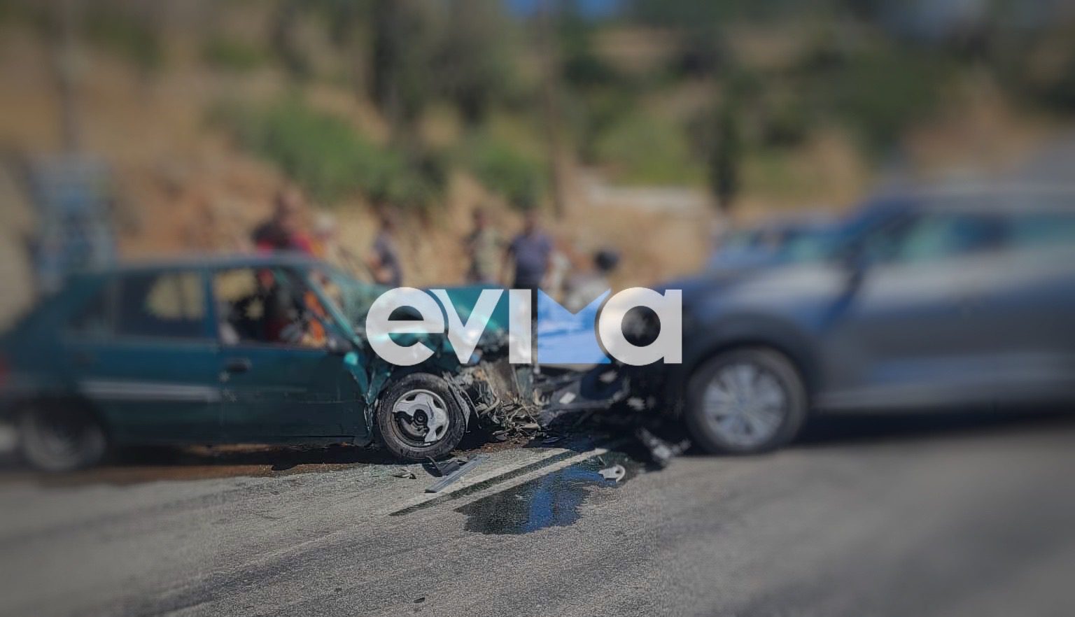 Νέο τροχαίο στην Εύβοια με τραυματισμό Νέο τροχαίο στην Εύβοια με τραυματισμό