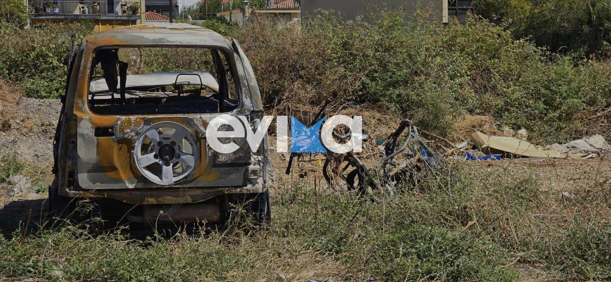 Τροχαίο δυστύχημα στην Εύβοια: Σοκάρουν οι εικόνες του τζιπ και της μηχανής – Κάηκαν ολοσχερώς Τροχαίο δυστύχημα στην Εύβοια: Σοκάρουν οι εικόνες του τζιπ και της μηχανής – Κάηκαν ολοσχερώς