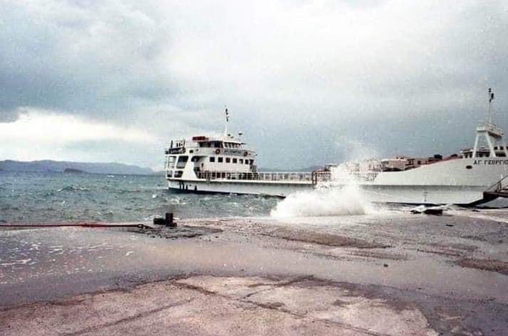 Απαγορευτικό απόπλου σε λιμάνια της Εύβοιας λόγω ισχυρών ανέμων