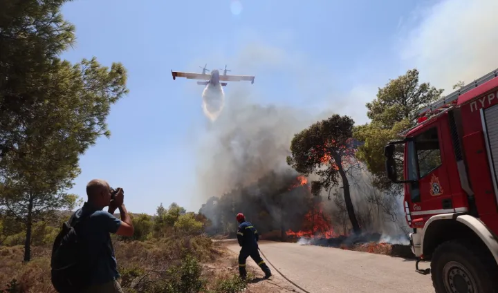 Χειροπέδες σε υπαλλήλους του ΔΕΔΔΗΕ για τη φωτιά στην Κερατέα Χειροπέδες σε υπαλλήλους του ΔΕΔΔΗΕ για τη φωτιά στην Κερατέα