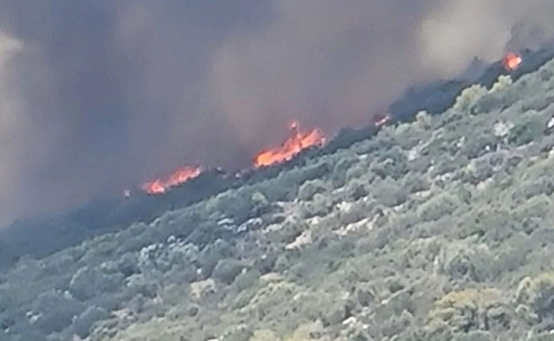 Φωτιά στην Κερατέα: Στη μάχη με τις φλόγες 190 πυροσβέστες και 18 εναέρια μέσα – Απεγκλωβίστηκαν κάτοικοι