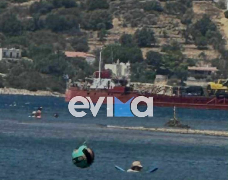 Φορτηγό πλοίο εμφανίστηκε σε γνωστή παραλία της Εύβοιας – Τι συνέβη Φορτηγό πλοίο εμφανίστηκε σε γνωστή παραλία της Εύβοιας – Τι συνέβη