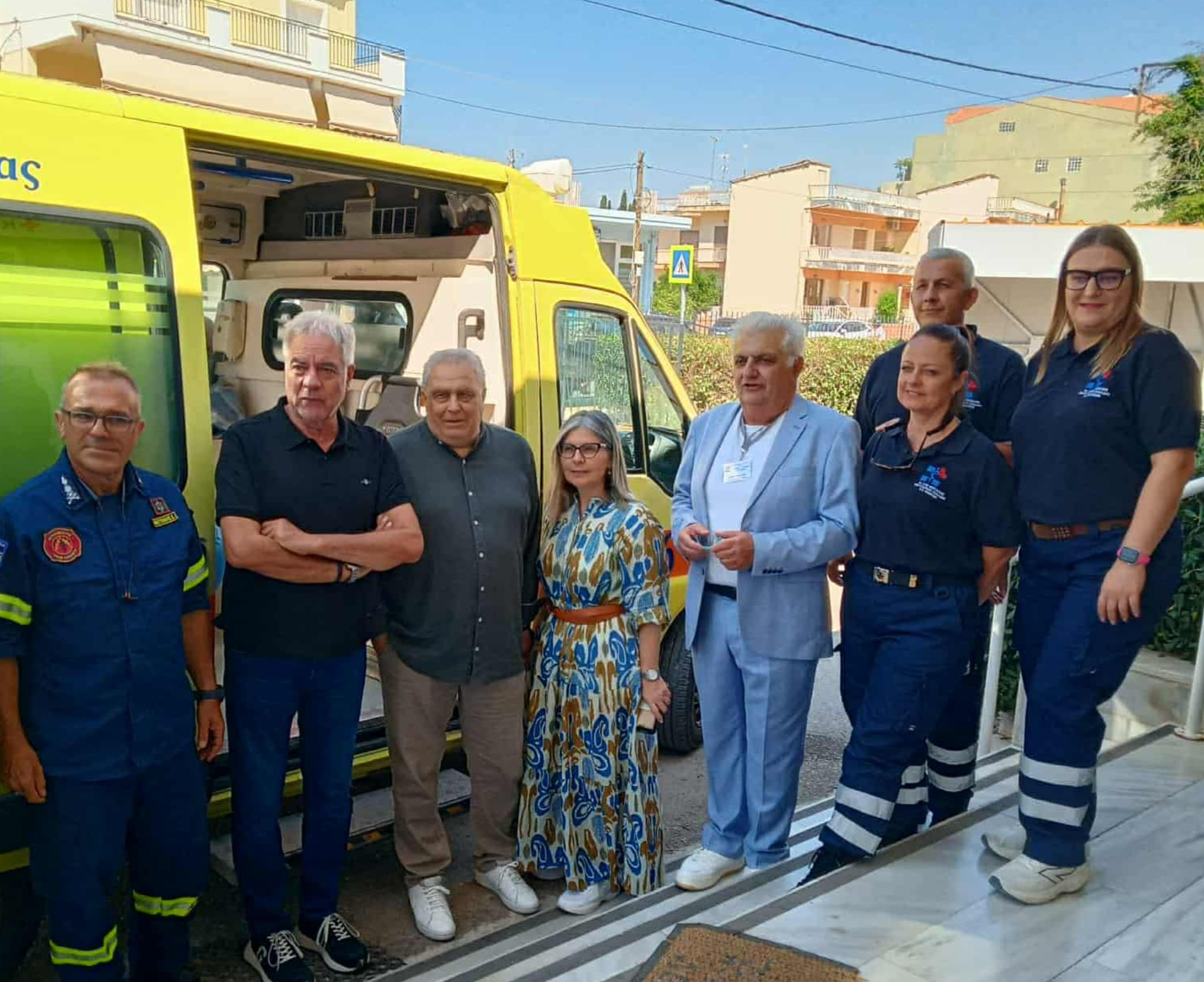 Παραδόθηκε νέο ασθενοφόρο σήμερα σε Κέντρο Υγείας της Εύβοιας Παραδόθηκε νέο ασθενοφόρο σήμερα σε Κέντρο Υγείας της Εύβοιας
