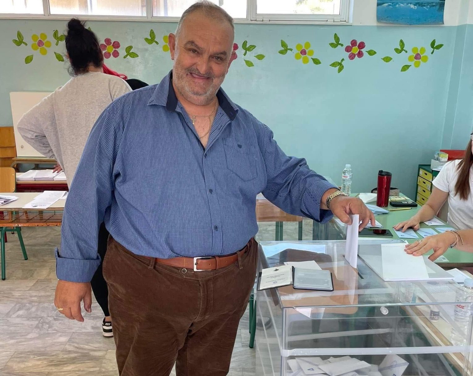 Η Ν. Ε. ΠΑΣΟΚ Ευβοίας αποχαιρετά τον αντιδήμαρχο Γιώργο Σταμούλο Η Ν. Ε. ΠΑΣΟΚ Ευβοίας αποχαιρετά τον αντιδήμαρχο Γιώργο Σταμούλο