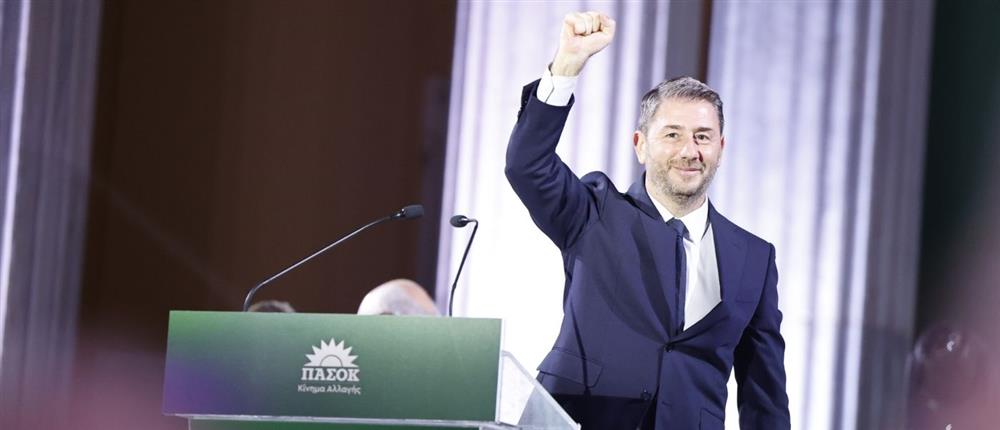 Νίκος Ανδρουλάκης από το Ζάππειο: Ήρθε η ώρα της μεγάλης πολιτικής αλλαγής, για μια Ελλάδα για όλους Νίκος Ανδρουλάκης από το Ζάππειο: Ήρθε η ώρα της μεγάλης πολιτικής αλλαγής, για μια Ελλάδα για όλους