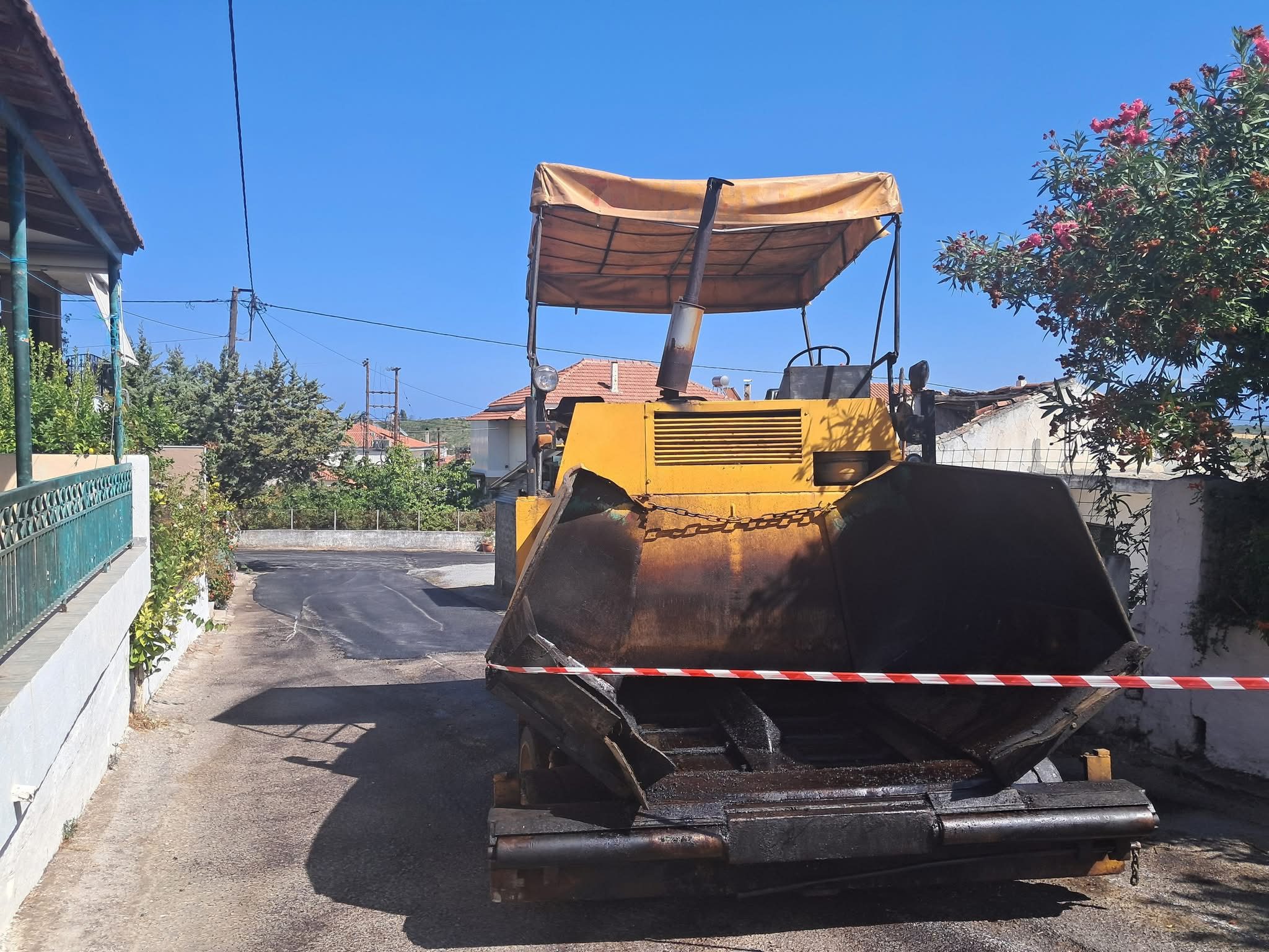 Εύβοια: Σε αυτή την περιοχή θα πέσει άσφαλτος 100.000 τμ Εύβοια: Σε αυτή την περιοχή θα πέσει άσφαλτος 100.000 τμ