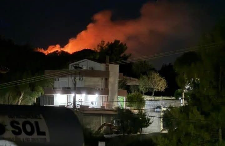 Φωτιά στη Ρόδο – Καίει σε δασική έκταση Φωτιά στη Ρόδο – Καίει σε δασική έκταση