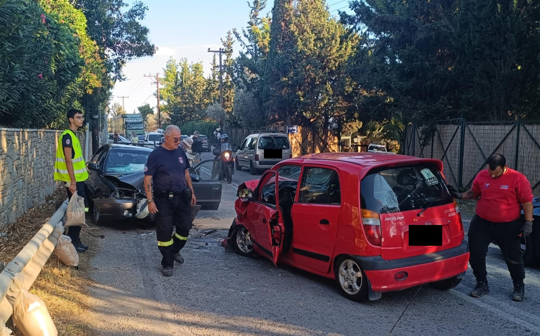 Εδώ έγινε το σοβαρό τροχαίο στην Εύβοια: Νέες εικόνες Εδώ έγινε το σοβαρό τροχαίο στην Εύβοια: Νέες εικόνες