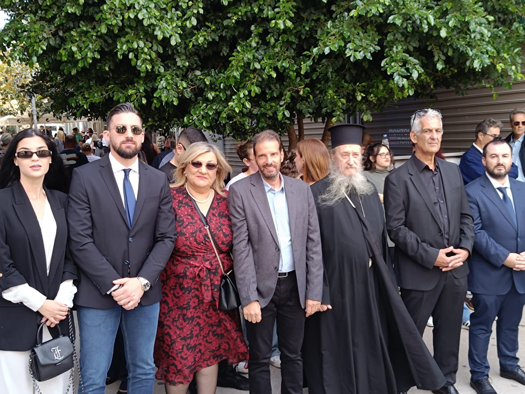 Ο Απόστολος Σπανός τίμησε τους ήρωες του ’40 στη γενέτειρά του, την Εύβοια Ο Απόστολος Σπανός τίμησε τους ήρωες του ’40 στη γενέτειρά του, την Εύβοια