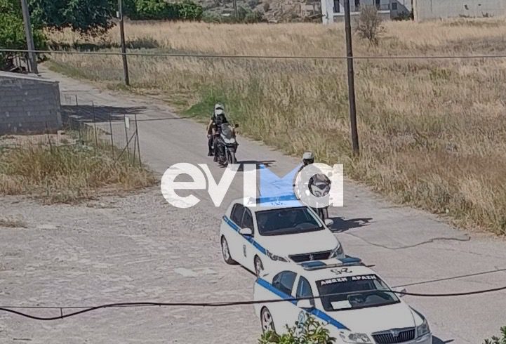 Χαλκίδα τώρα σε εξέλιξη μεγάλη επιχείρηση της αστυνομίας σε οικισμό Ρομά