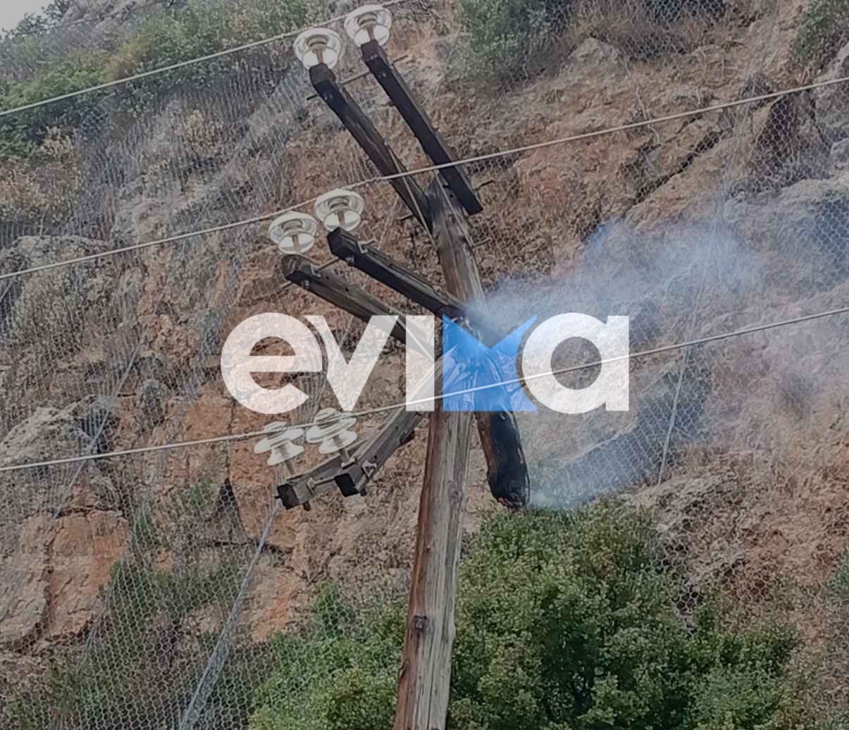 Φωτιά στην Εύβοια Φωτιά στην Εύβοια